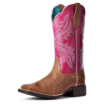 Ariat Western: West Bound Botas Western Mujer - Marrones Oscuro (DWTHY3691)